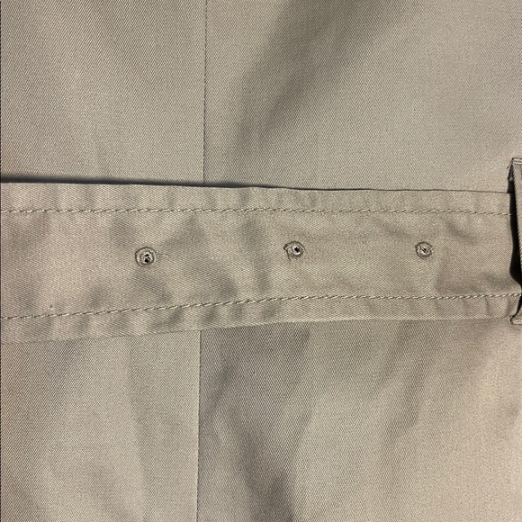 JACOB Classic Single Breasted Trench Coat | Matte Tan Khaki | Women’s Size Small - Picture 10 of 14